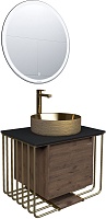 Grossman Мебель для ванной Винтаж 70 GR-5010GG веллингтон/металл золото